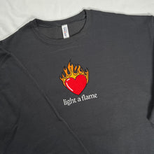 Load image into Gallery viewer, Seventeen Light A Flame Crewneck
