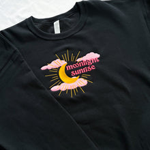 Load image into Gallery viewer, Twice Moonlight Sunrise Crewneck (Black Ver.)
